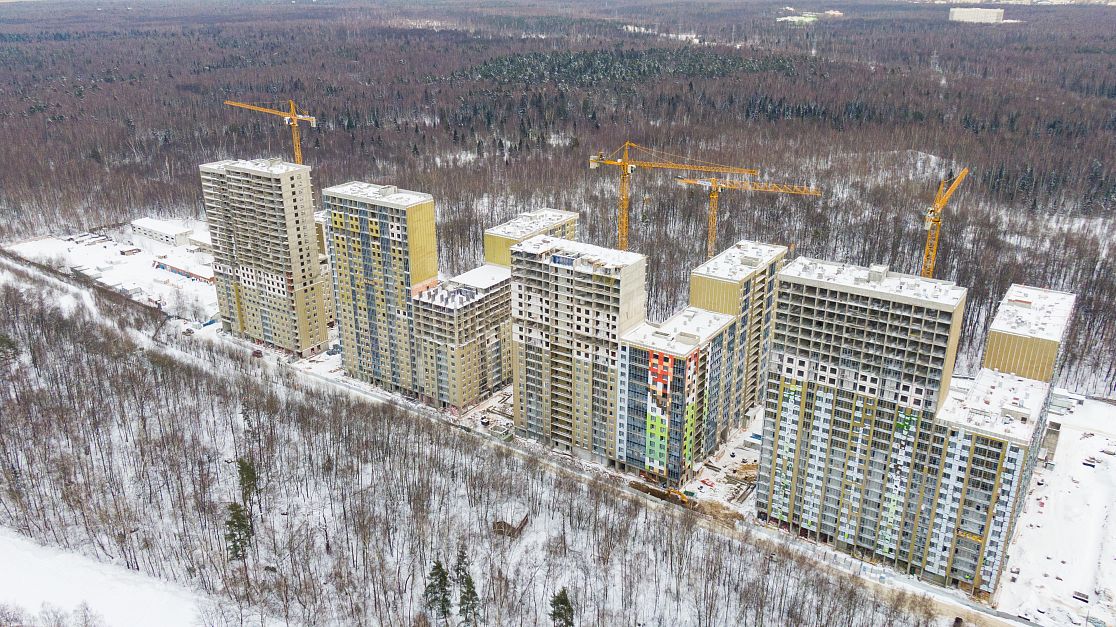 ЖК «Светлый мир «Сказочный лес...»: отчет о ходе строительства